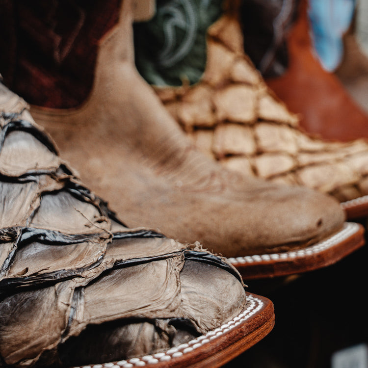 BIg Bass (Arapaima) Cowboy Boots - Crazy House Western Wear