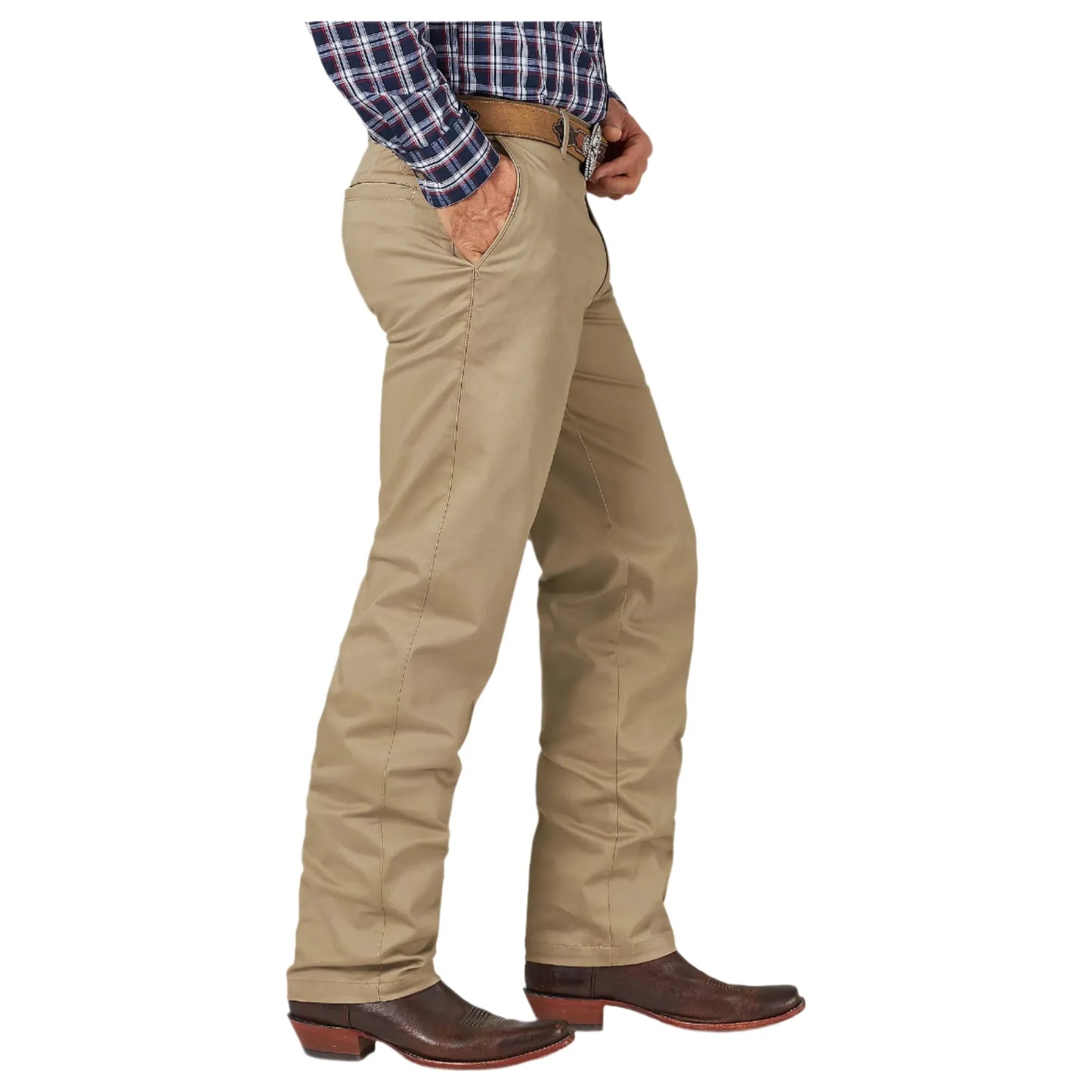 Men's Wrangler Casuals® Flat Front Relaxed Fit Pants 1000096KH - Crazy House Western Wear