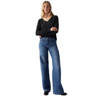 Women's Levi's 318 Wide Leg Shaping Jeans 001PZ-0001 - Crazy House Western Wear