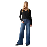 Women's Levi's 318 Wide Leg Shaping Jeans 001PZ-0001 - Crazy House Western Wear