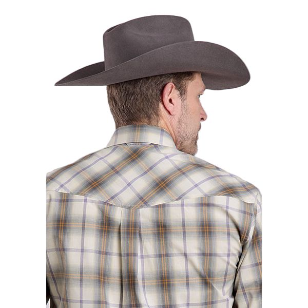 Men's Roper Long Sleeve Plaid Snap Shirt