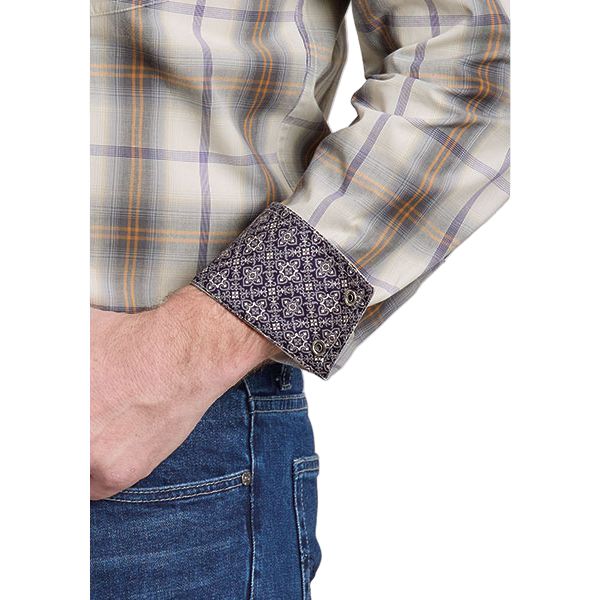 Men's Roper Long Sleeve Plaid Snap Shirt