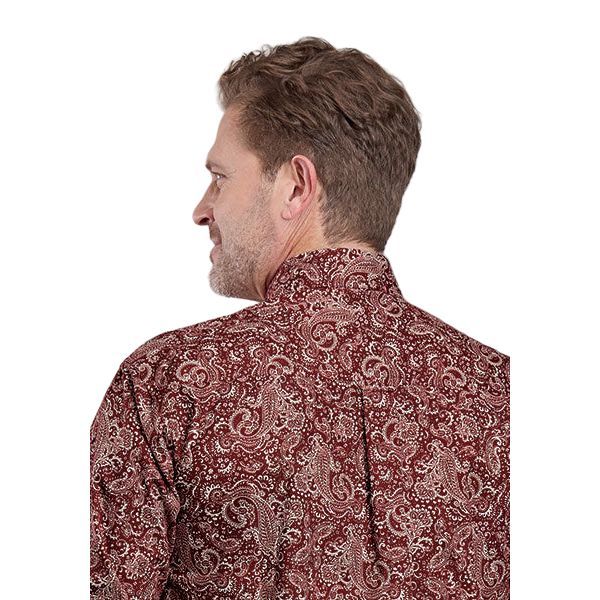 Men's Roper Long Sleeve Amarillo Allover Print Button Up Shirt 03-001-0326-6033