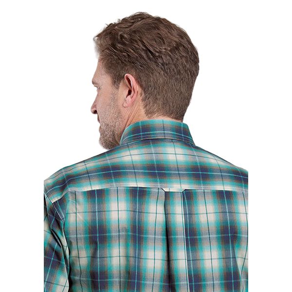 Men's Roper Long Sleeve Button Up Plaid Shirt