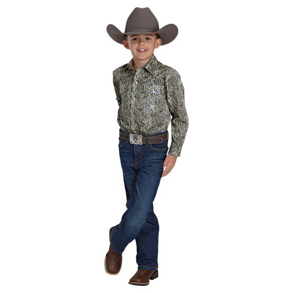 Boy's Roper Mirage Snap Shirt 03-030-0225-3023 - Crazy House Western Wear