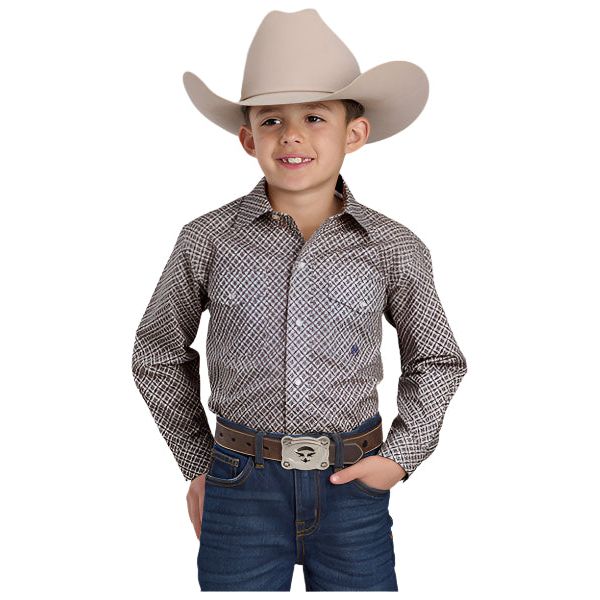 Boy's Roper Mirage Snap Shirt 03-030-0225-3024 - Crazy House Western Wear