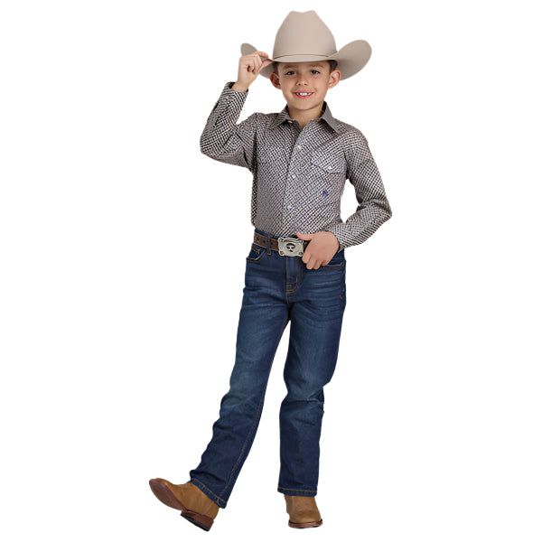 Boy's Roper Mirage Snap Shirt 03-030-0225-3024 - Crazy House Western Wear