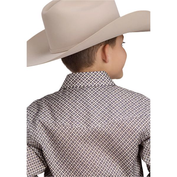 Boy's Roper Mirage Snap Shirt 03-030-0225-3024 - Crazy House Western Wear