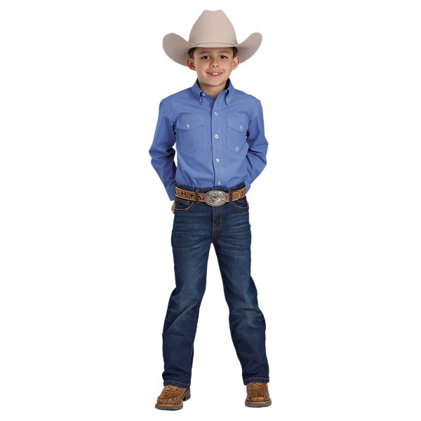 Boy's Roper Amarillo Button Shirt 03-030-0378-3103 - Crazy House Western Wear