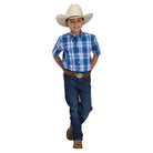 Boy's Roper Short Sleeve Amarillo Shirt 03-031-0378-5015 - Crazy House Western Wear