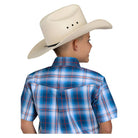 Boy's Roper Short Sleeve Amarillo Shirt 03-031-0378-5015 - Crazy House Western Wear