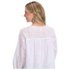 Women's Roper White Long Sleeve Embroidery Fabric Shirt 03-050-0565-5056 - Crazy House Western Wear