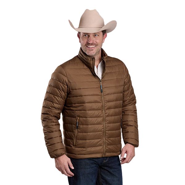 Men's Roper Brown Lightweight Parachute Nylon Jacket