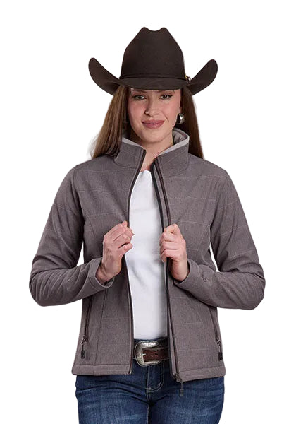 Roper Women's Light Brown Zip Up Jacket 03-098-0780-6231