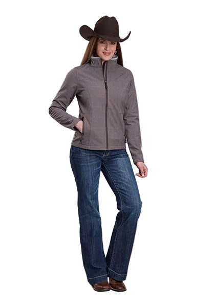 Roper Women's Light Brown Zip Up Jacket 03-098-0780-6231
