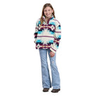 Girl's Roper Aztec Fleece Pullover