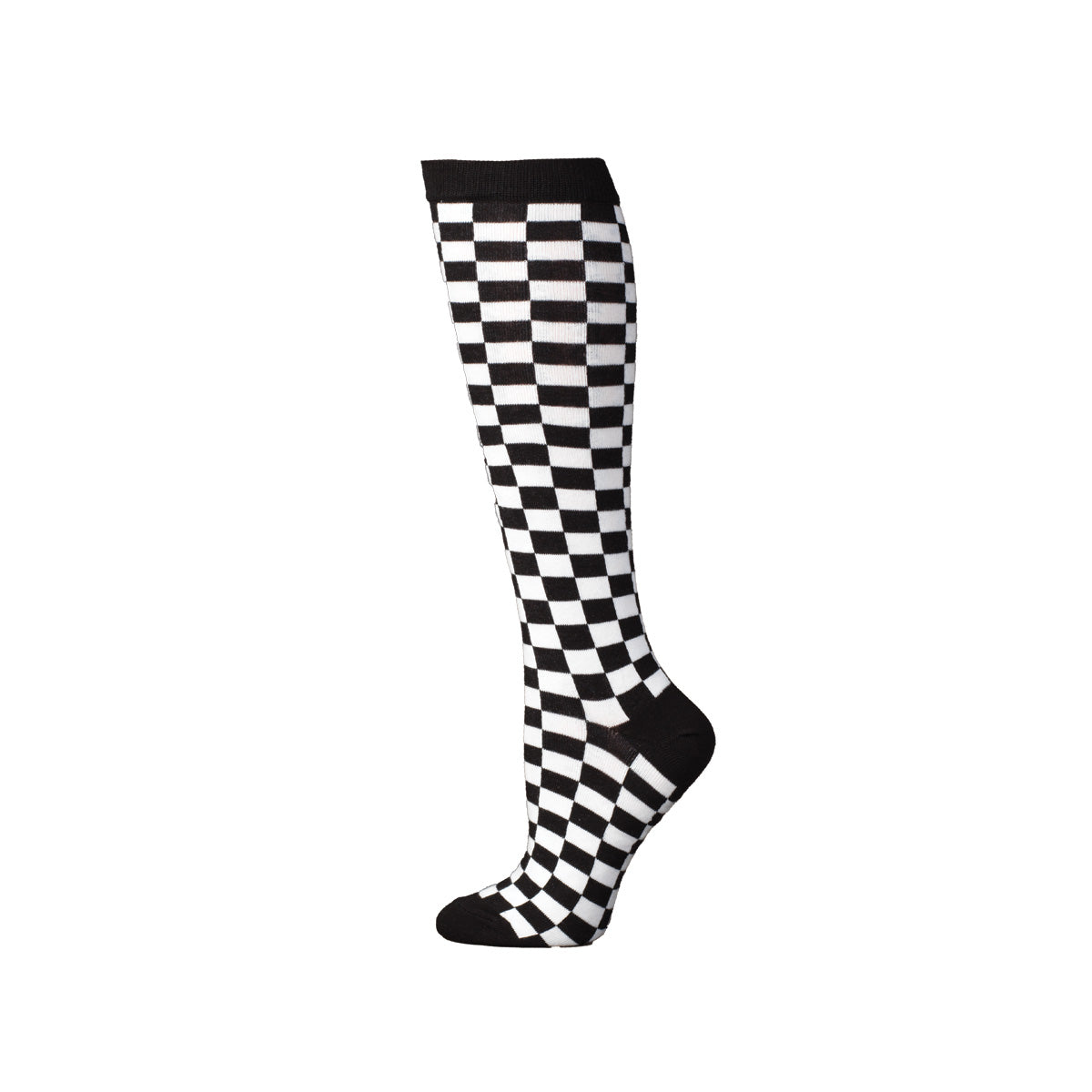 Boot Doctor Women's Over The Calf Checkered Socks 422762