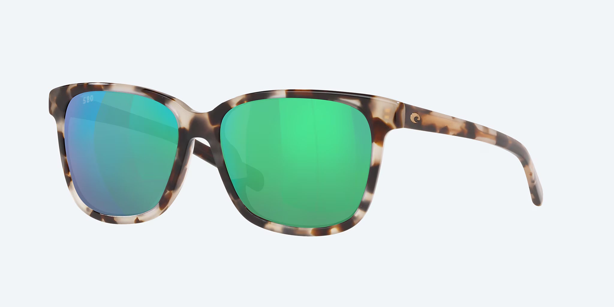 Costa May Shiny Tiger Cowrie with Green Polarized Lenses 06S2009-200910