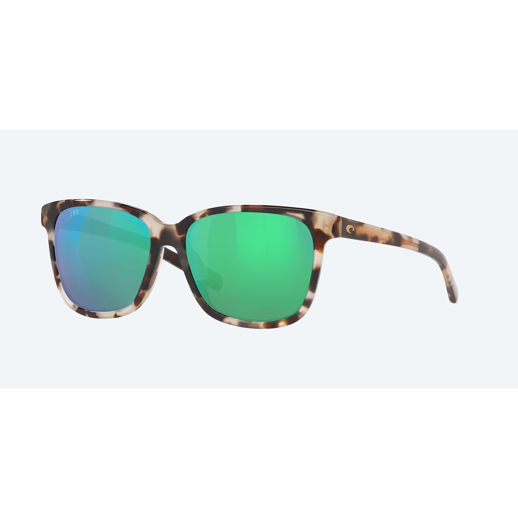 Costa May Shiny Tiger Cowrie with Green Polarized Lenses 06S2009-200910