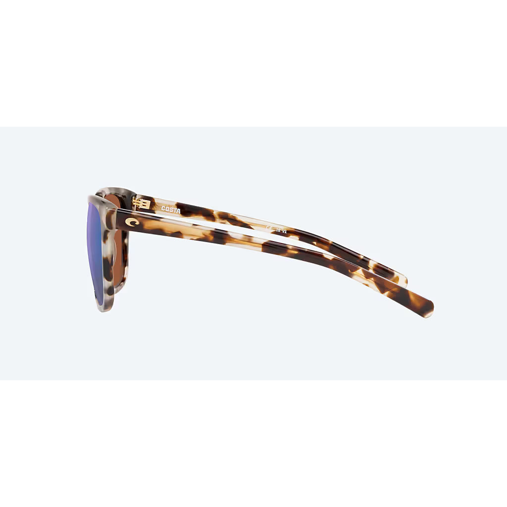 Costa May Shiny Tiger Cowrie with Green Polarized Lenses 06S2009-200910