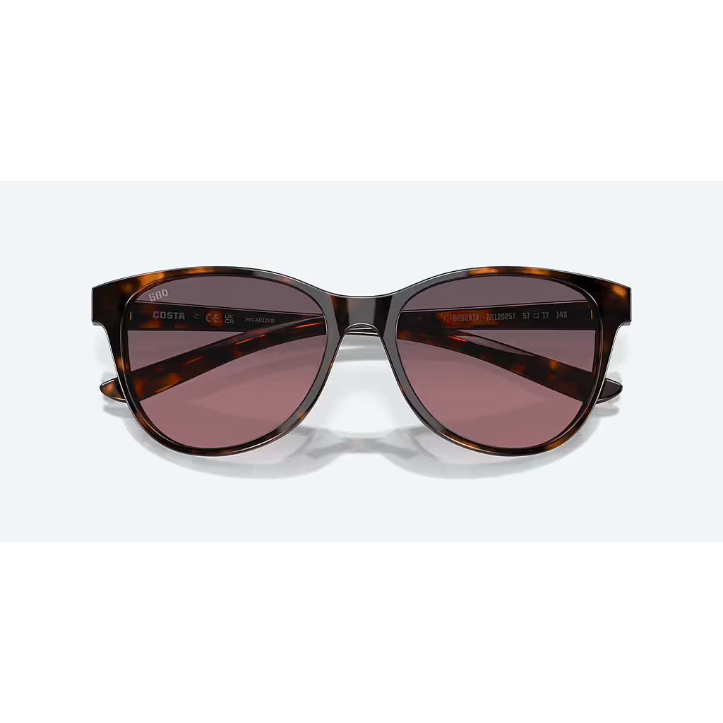 Costa Catherine Tortoise with Rose Gradient Polarized Lenses 06S2012-ROSE