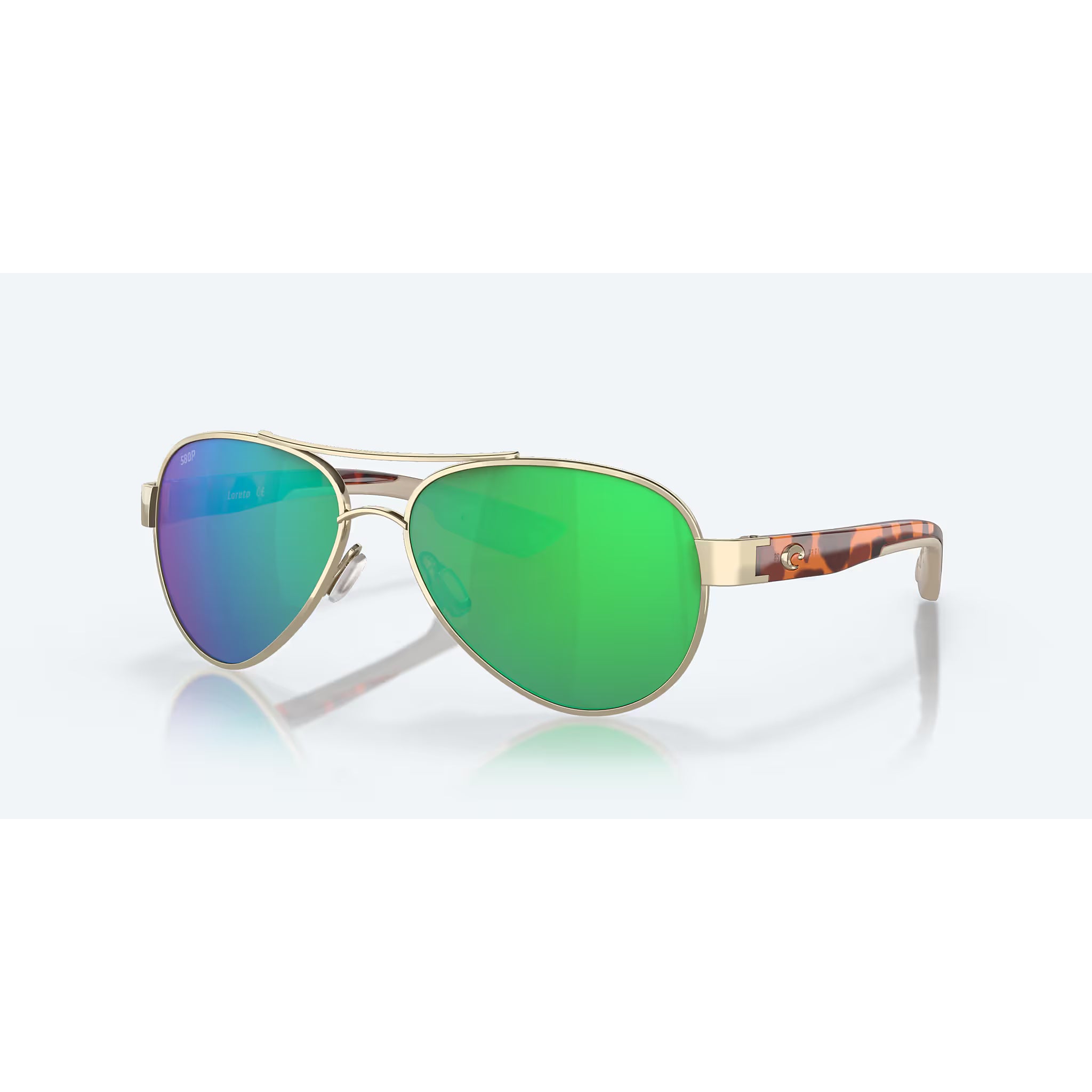Costa Loreto Rose Gold with Green Polarized Lenses 06S4006-RG
