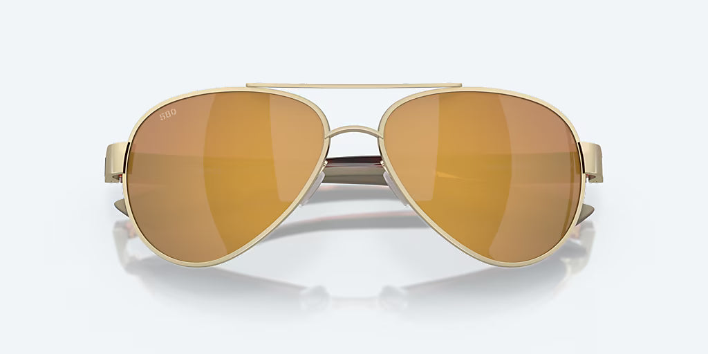 Costa Loreto Brushed Gold with Gold Polarized Lenses 06S4006-9825