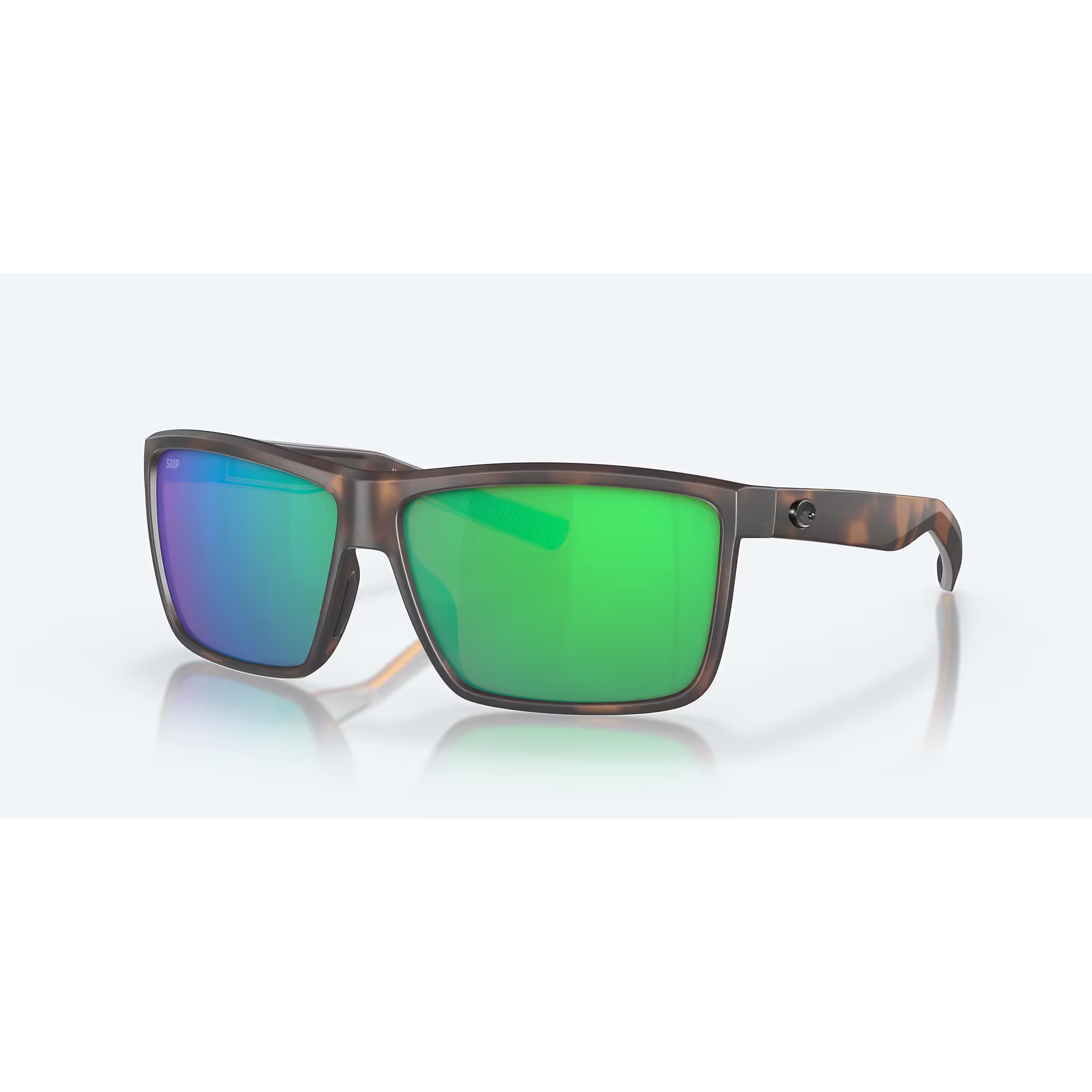 Costa Rinconcito Matte Tortoise with Green Polarized Lenses 06S9016