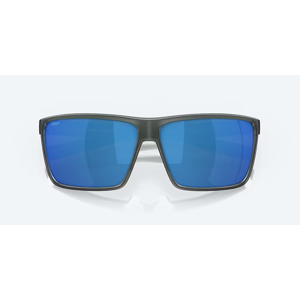 Costa Rincon Smoke Crystal with Blue Polarized Lenses RIN 156 OBMP