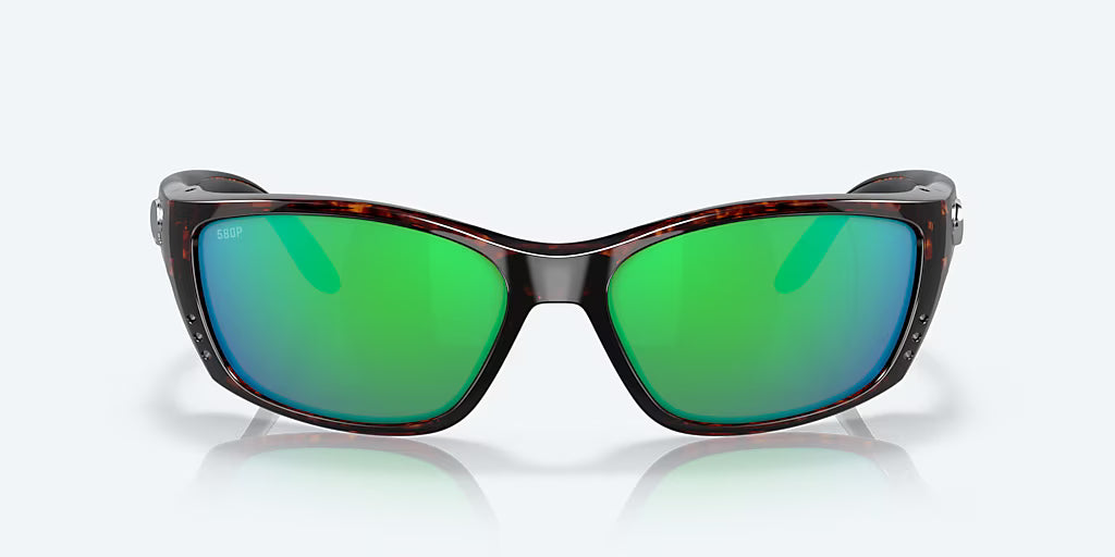 Costa Fisch Tortoise with Green Mirror Sunglasses FS 10 OGMP