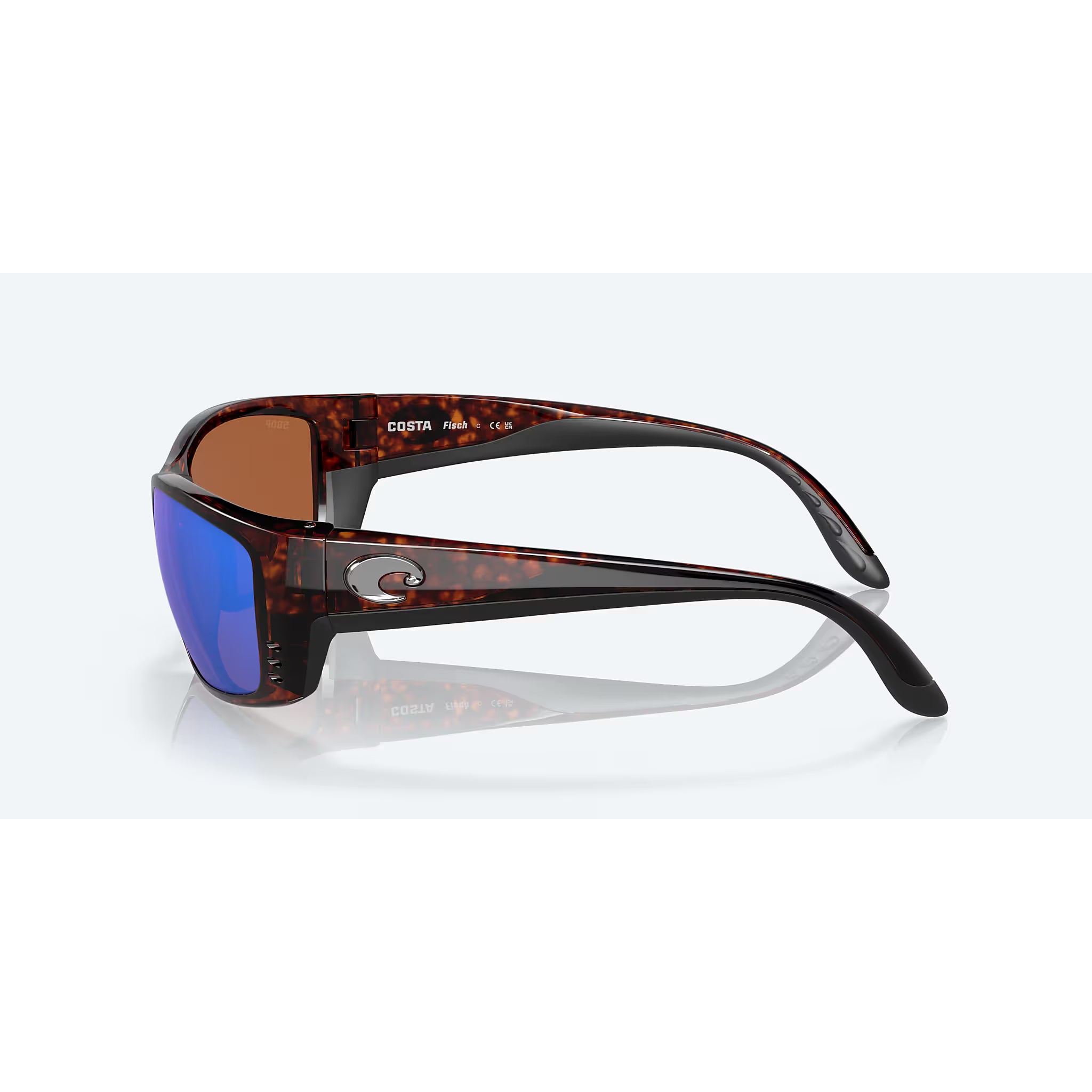 Costa Fisch Tortoise with Green Mirror Sunglasses FS 10 OGMP