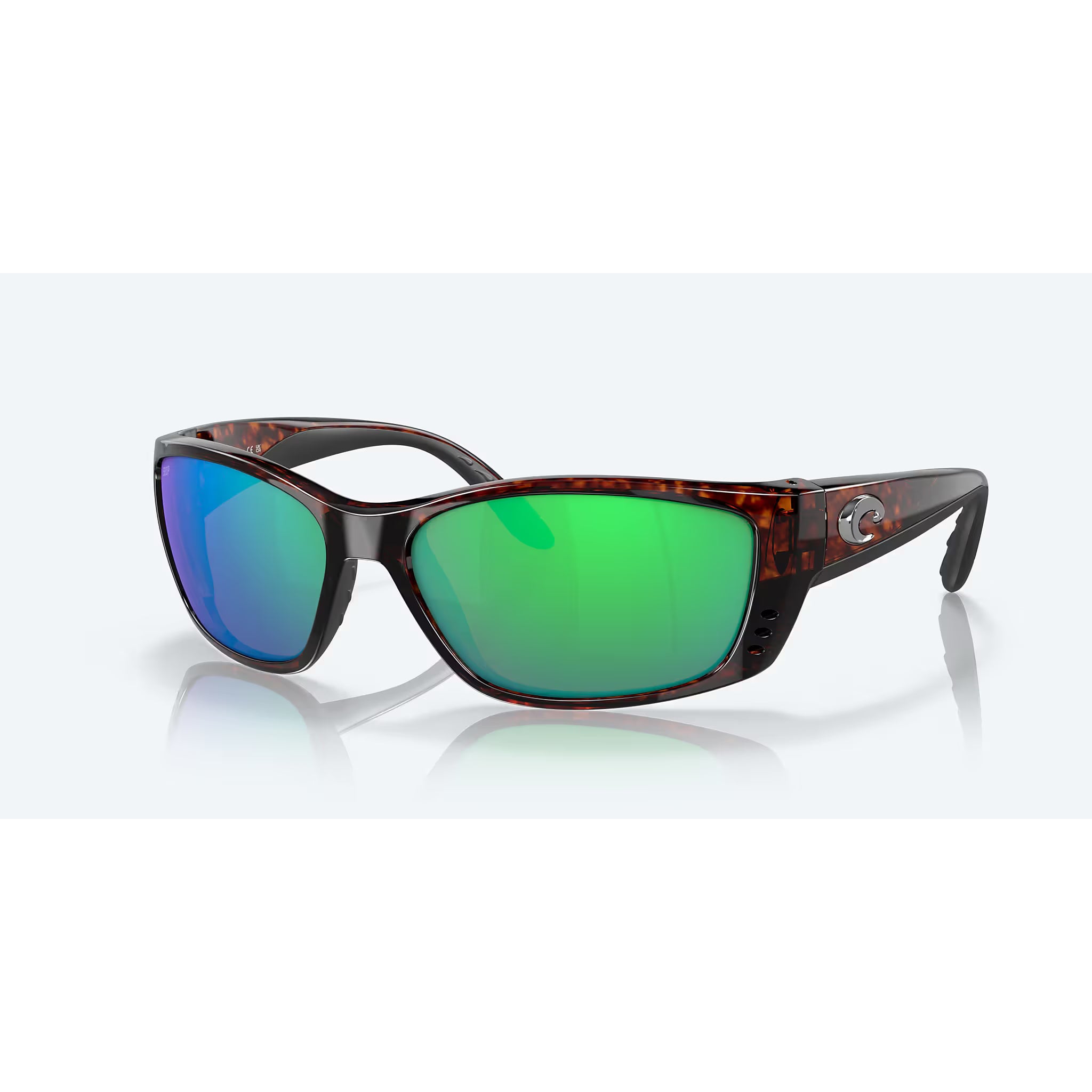 Costa Fisch Tortoise with Green Mirror Sunglasses FS 10 OGMP