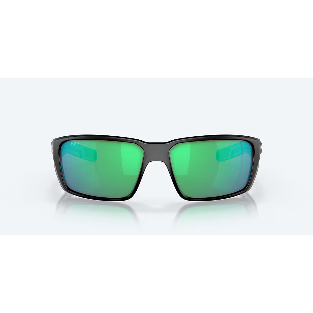 Costa Fantail Pro Matte Black with Green Polarized Lenses 06S9079