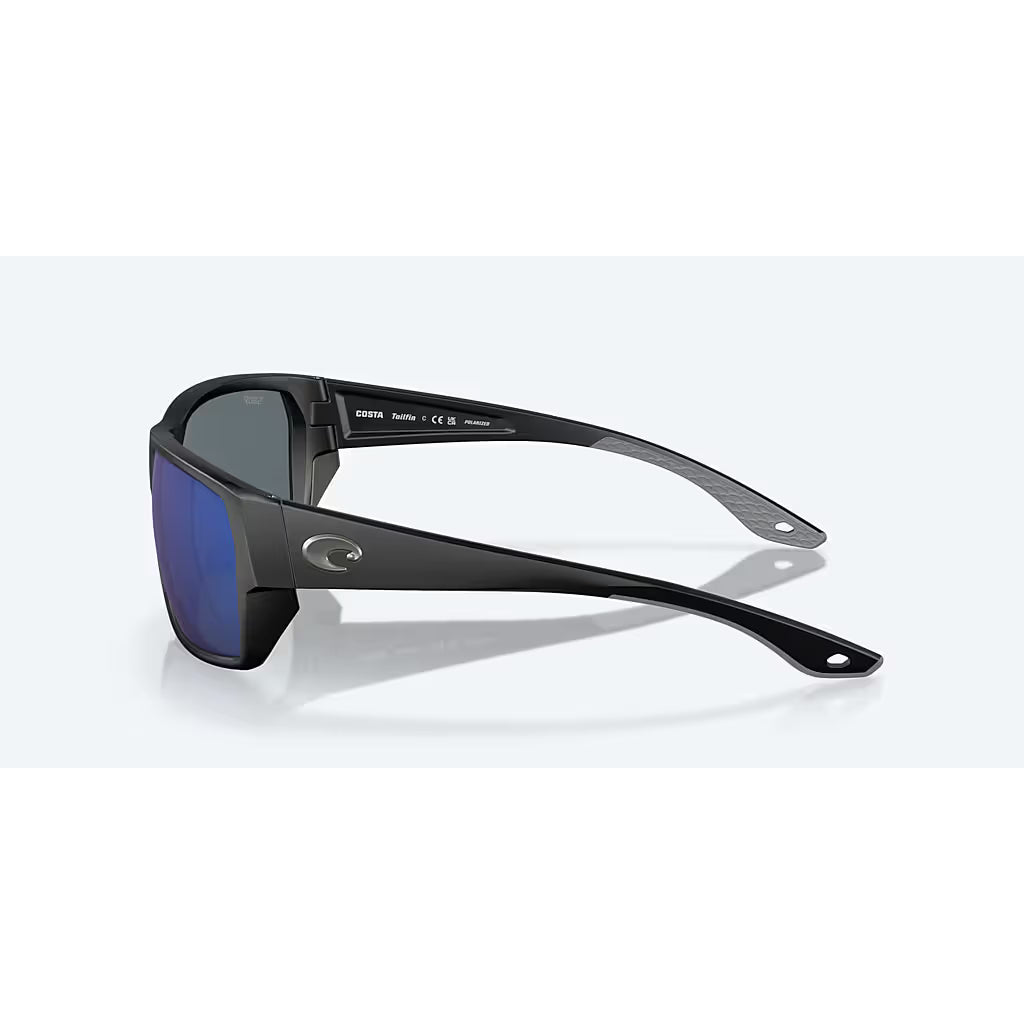 Costa Tailfin Matte Black with Blue Polarized Lenses 06S9113-TAILFIN