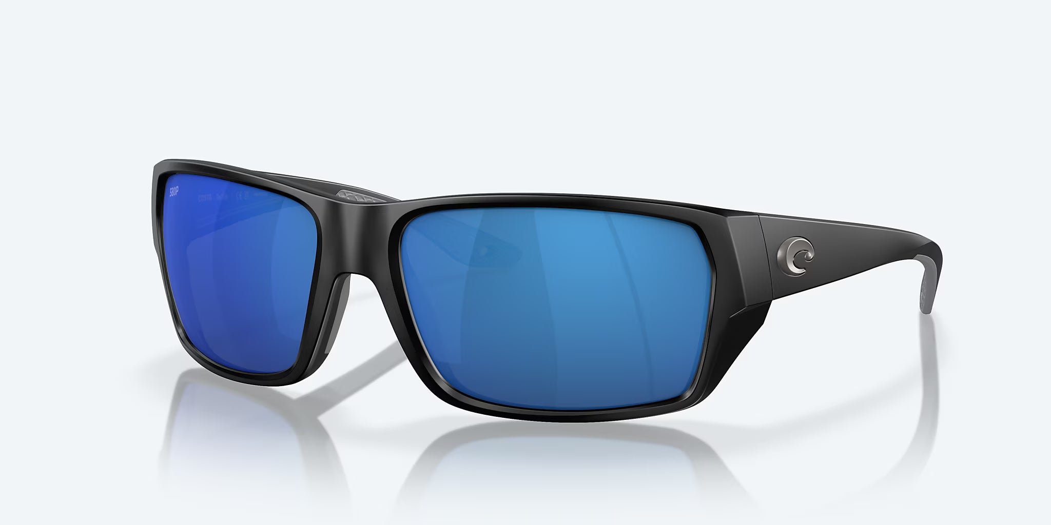 Costa Tailfin Matte Black with Blue Polarized Lenses 06S9113-TAILFIN