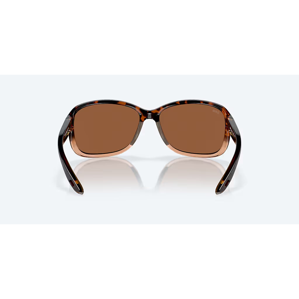 Costa Seadrift Shiny Tortoise Fade with Copper Silver Polarized Lenses 6S9114-0360