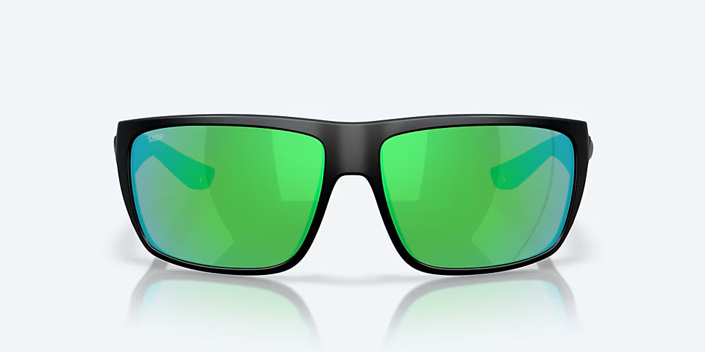 Costa Fly Line Matte Black With Green Polarized Lenses 06S9129-BLK