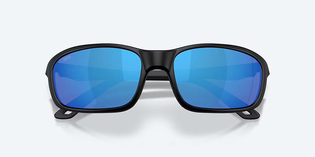 Costa Brine II Matte Black with Blue Polarized Lenses 06S9134-913405