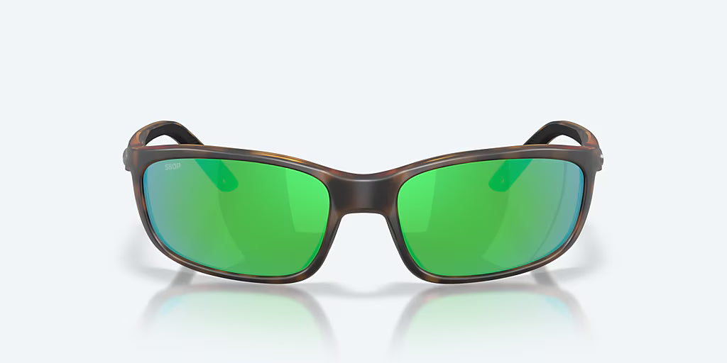 Costa Brine II Matte Tortoise with Green Polarized Lenses 06S9134-9134