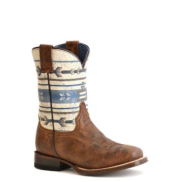 Boy's Roper Square Toe Western Boots
