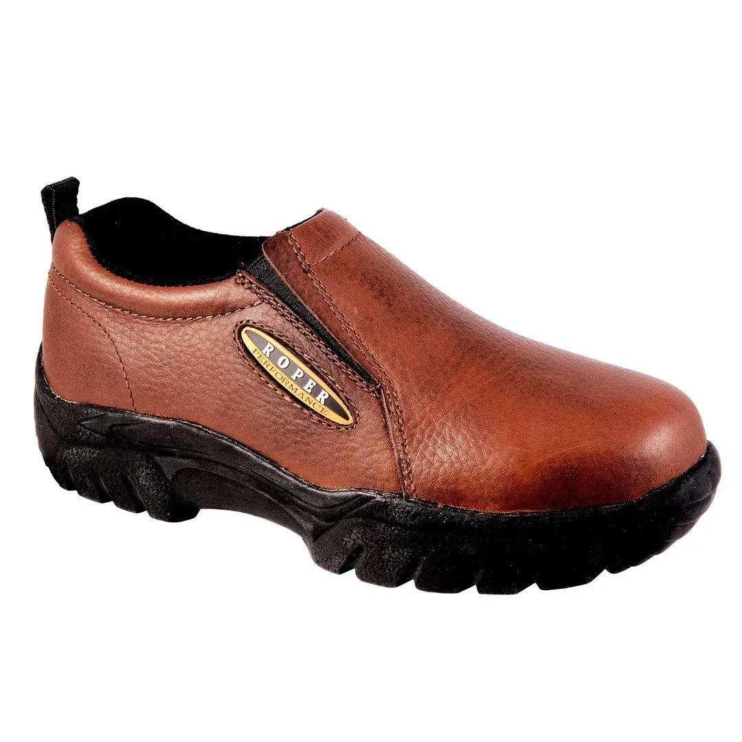 Women's Roper Performance Slip On Bay Brown Tumbled Leather 09-021-0601-0206BR
