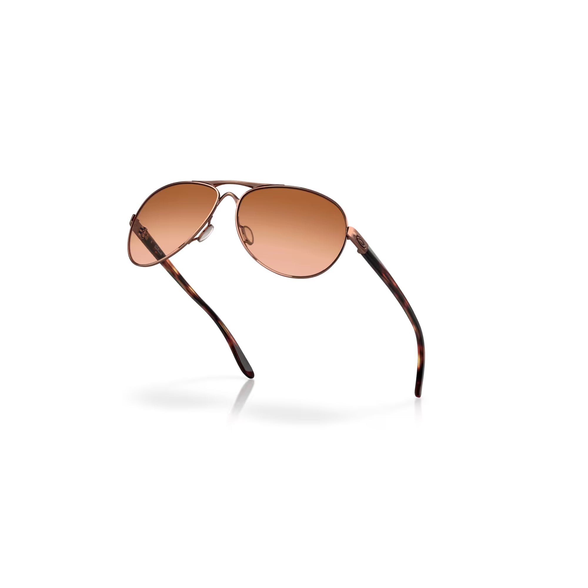 Oakley Feedback Brown Gradient Lenses with Rose Gold Frame 004079-01