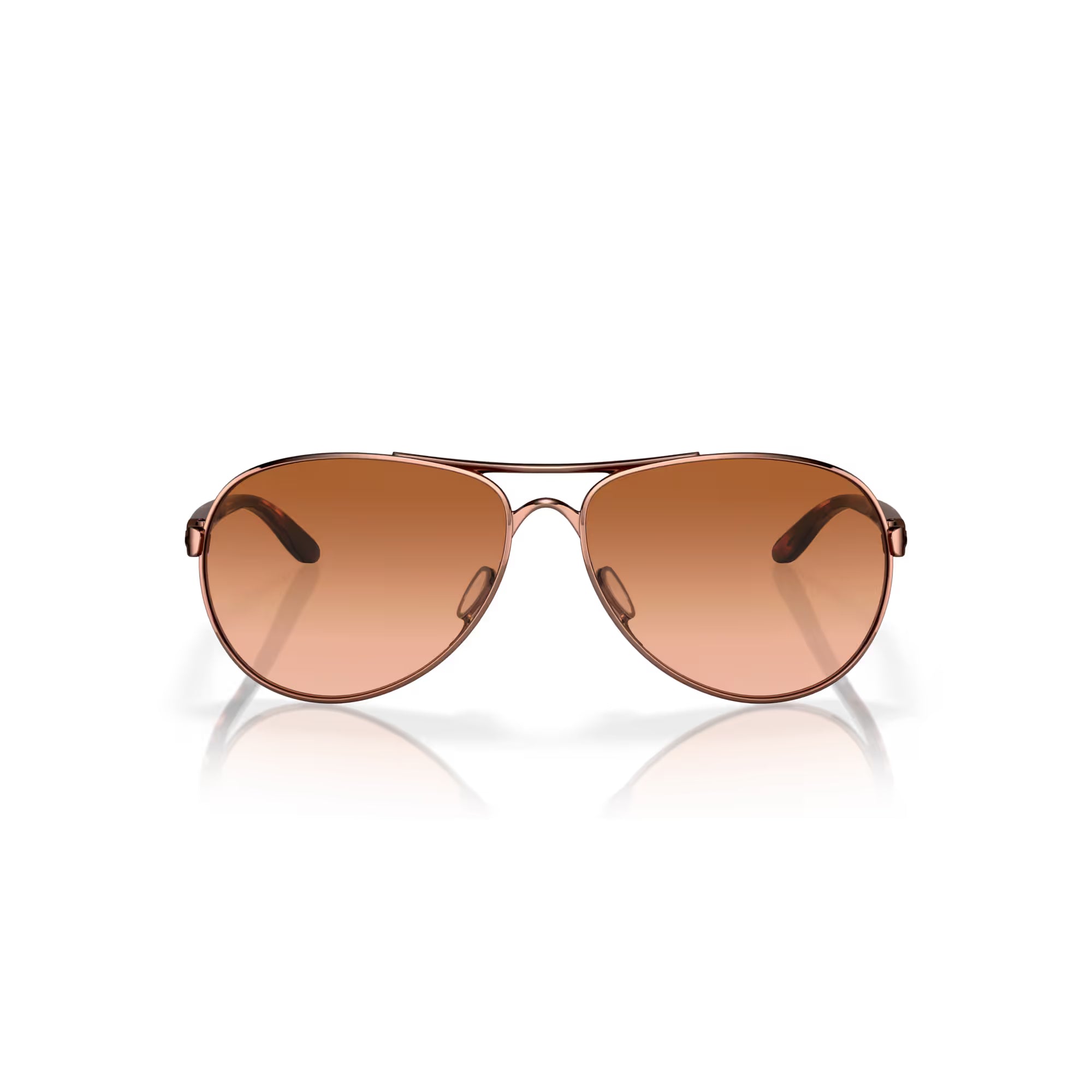 Oakley Feedback Brown Gradient Lenses with Rose Gold Frame 004079-01