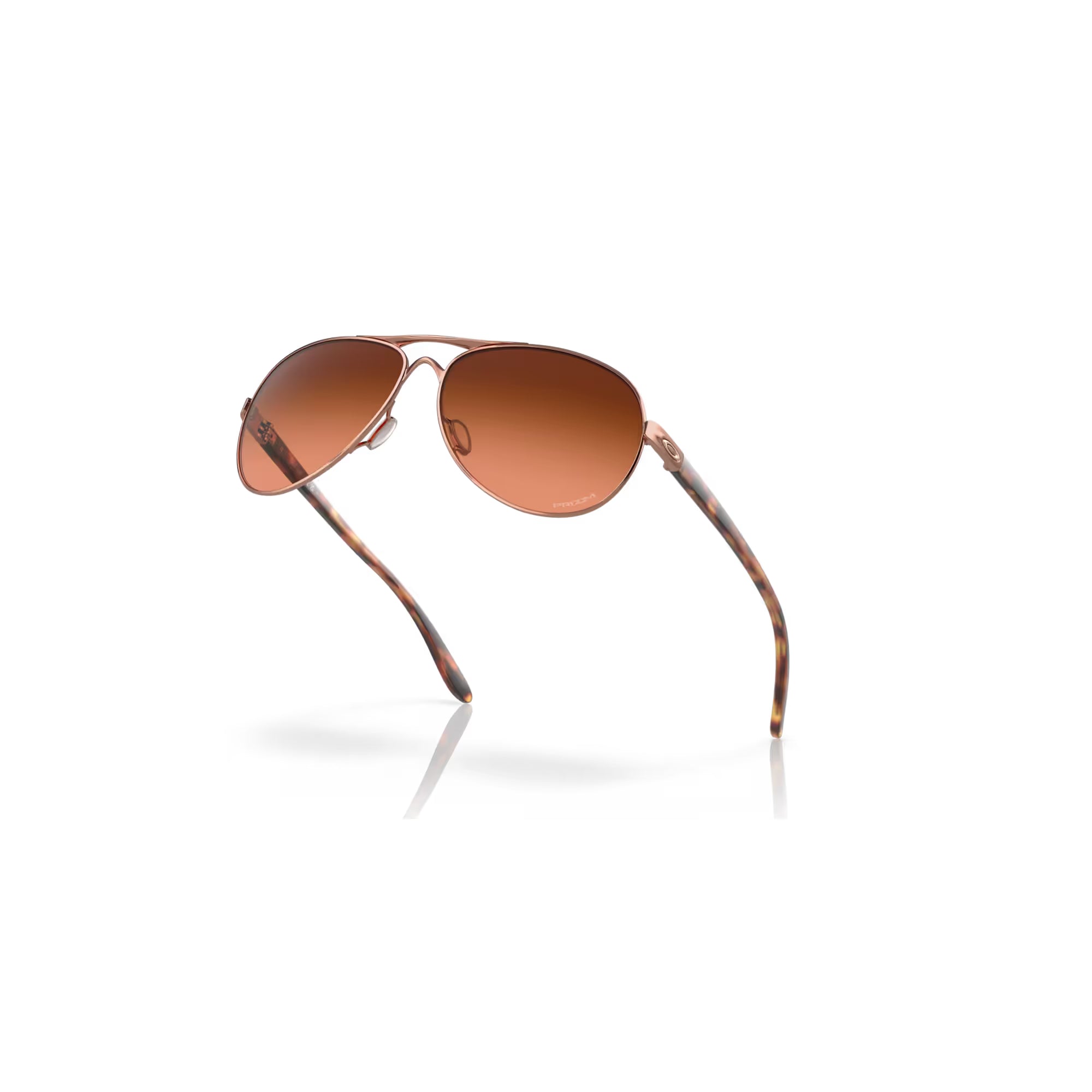 Oakley Feedback Rose Gold Frame with Brown Gradient Lenses OO4079-4659