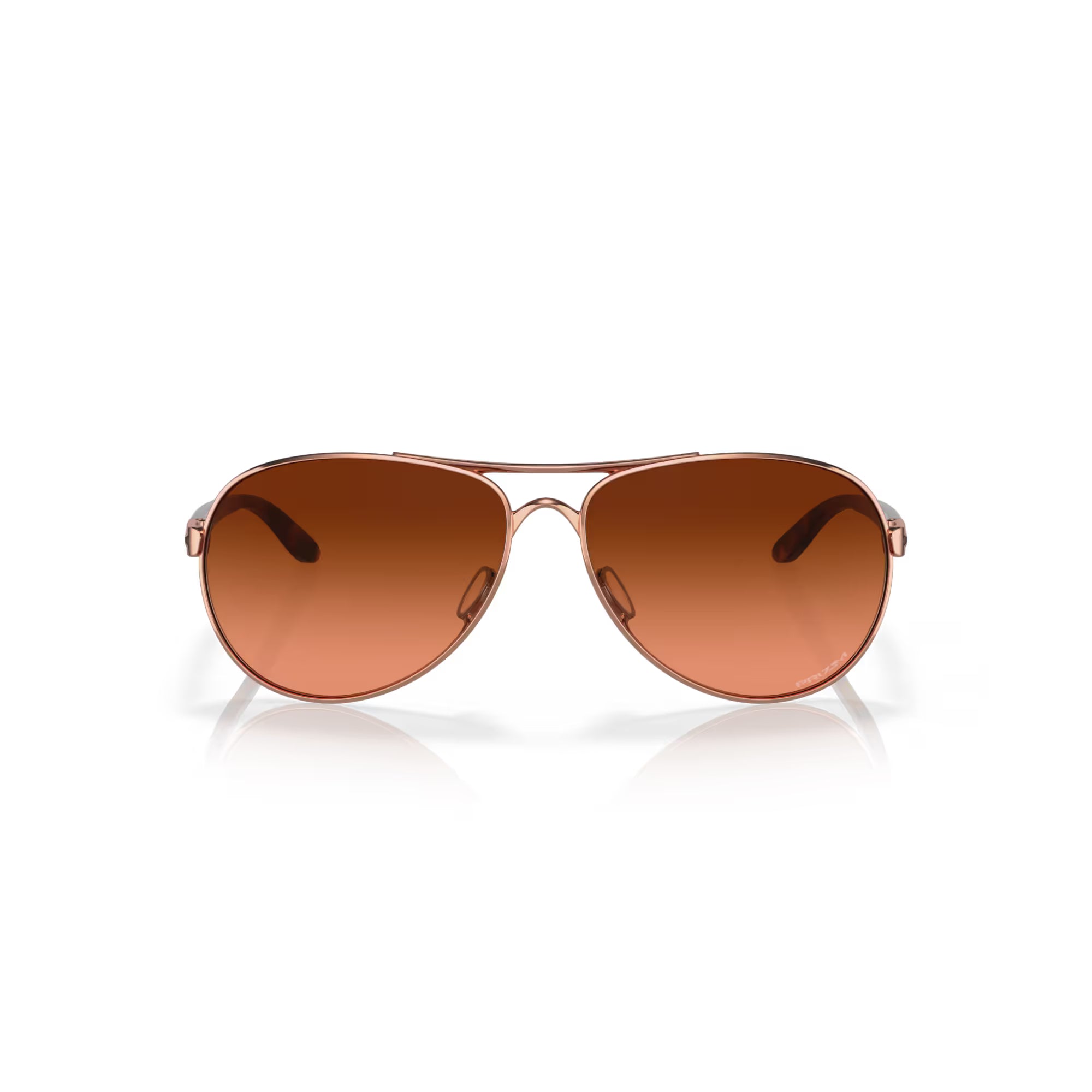 Oakley Feedback Rose Gold Frame with Brown Gradient Lenses OO4079-4659