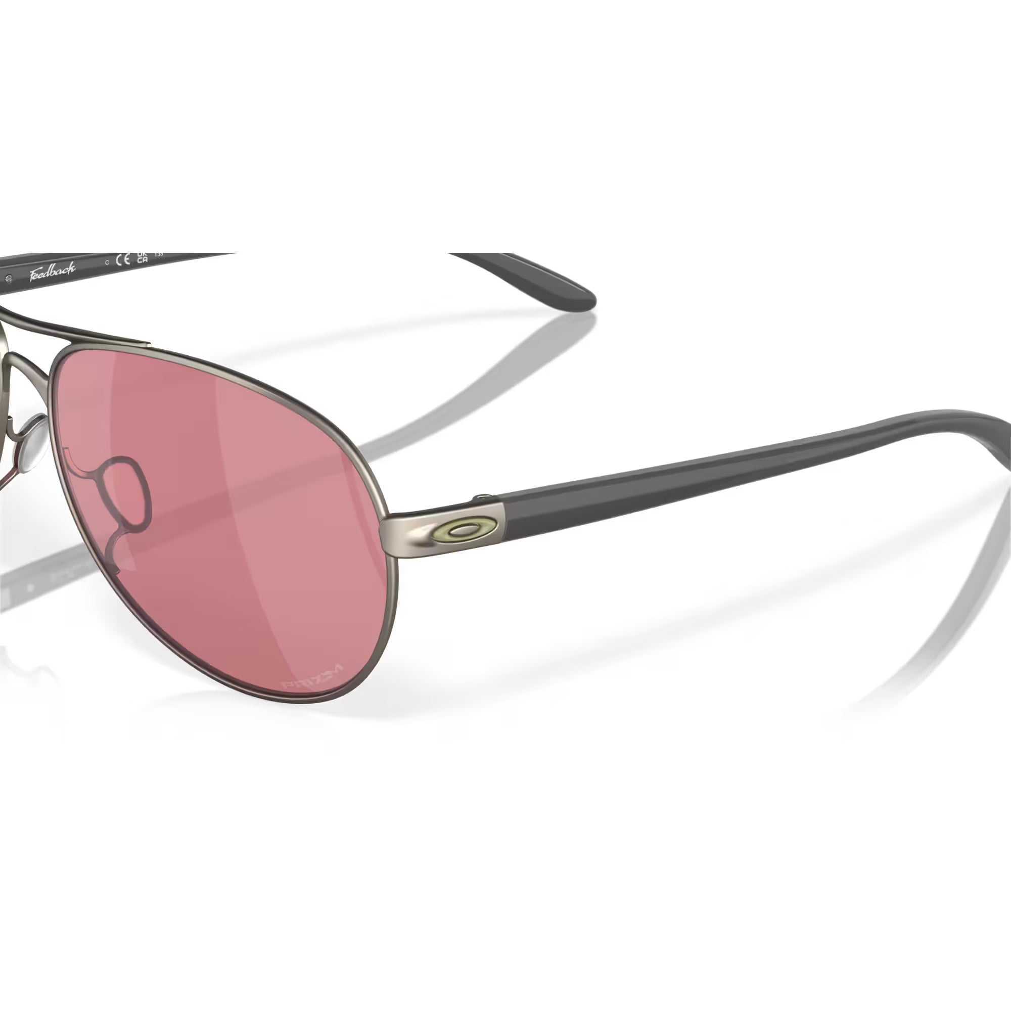 Oakley Feedback Satin Gunmetal Frame with Dark Golf Lenses OO4079-49