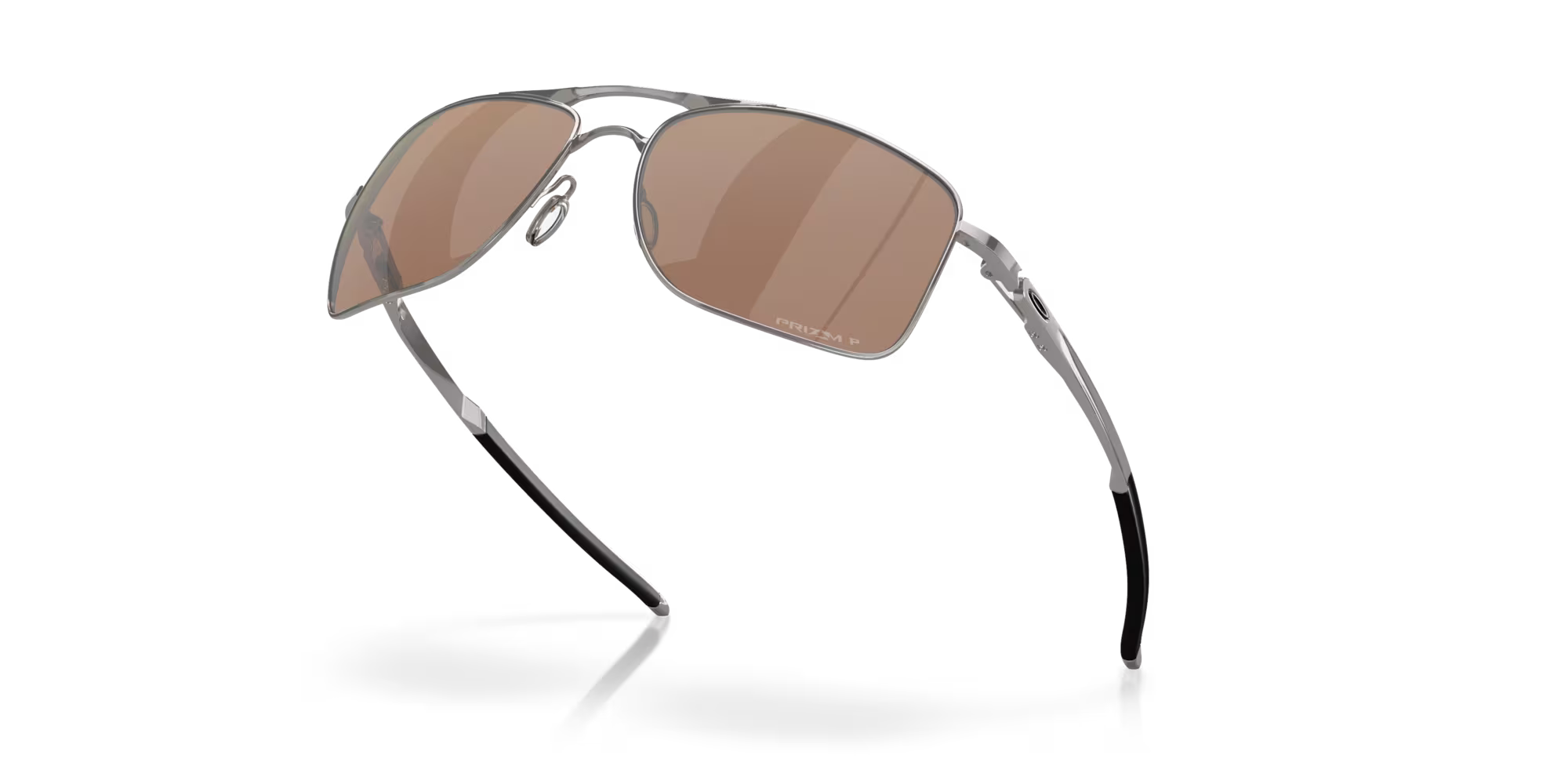 Oakley Gauge 8 Polished Chrome Frame with Tungsten Polarized Lenses OO4124-0962