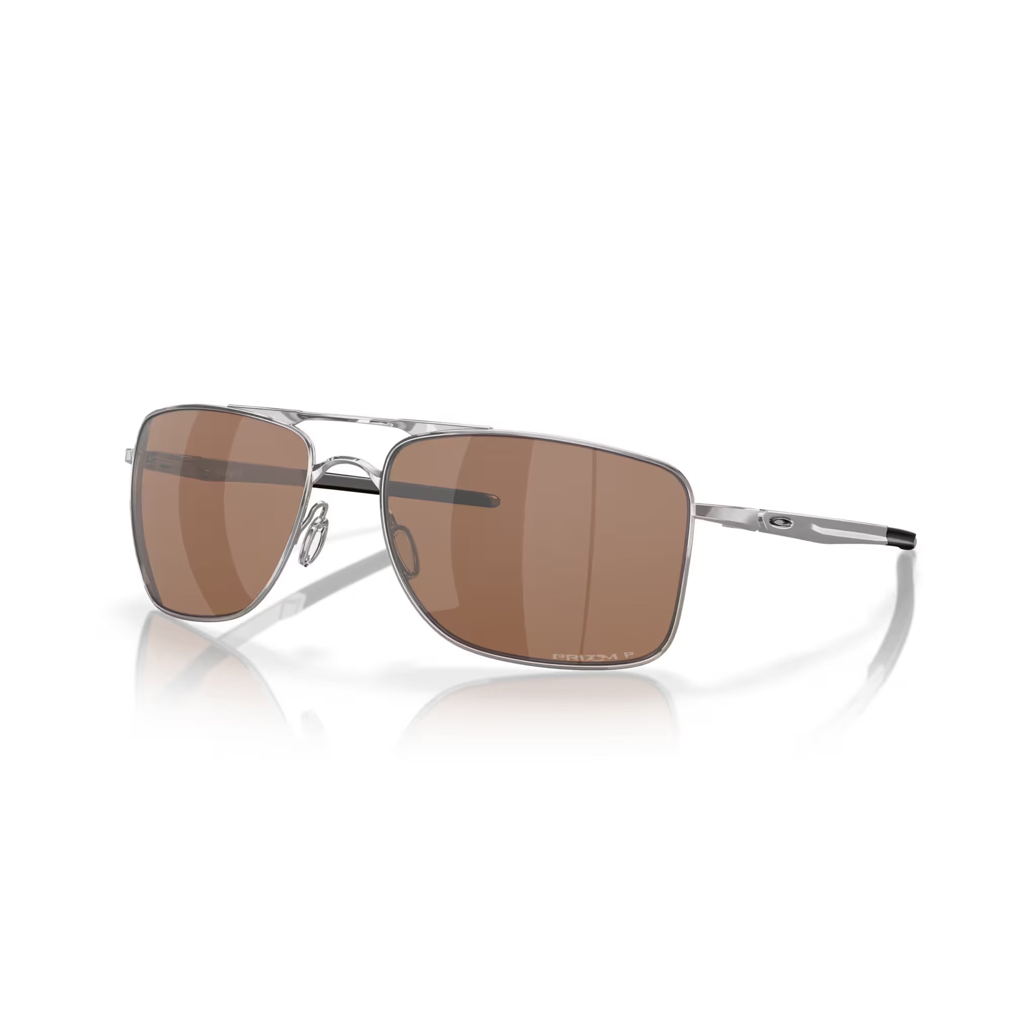 Oakley Gauge 8 Polished Chrome Frame with Tungsten Polarized Oakley Gauge 8 Polished Chrome Frame with Tungsten Polarized