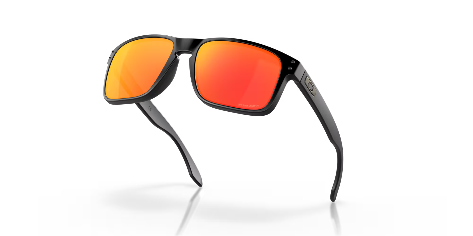 Oakley Holbrook Matte Black Frame with Prizm Ruby Lenses OO9102-E255