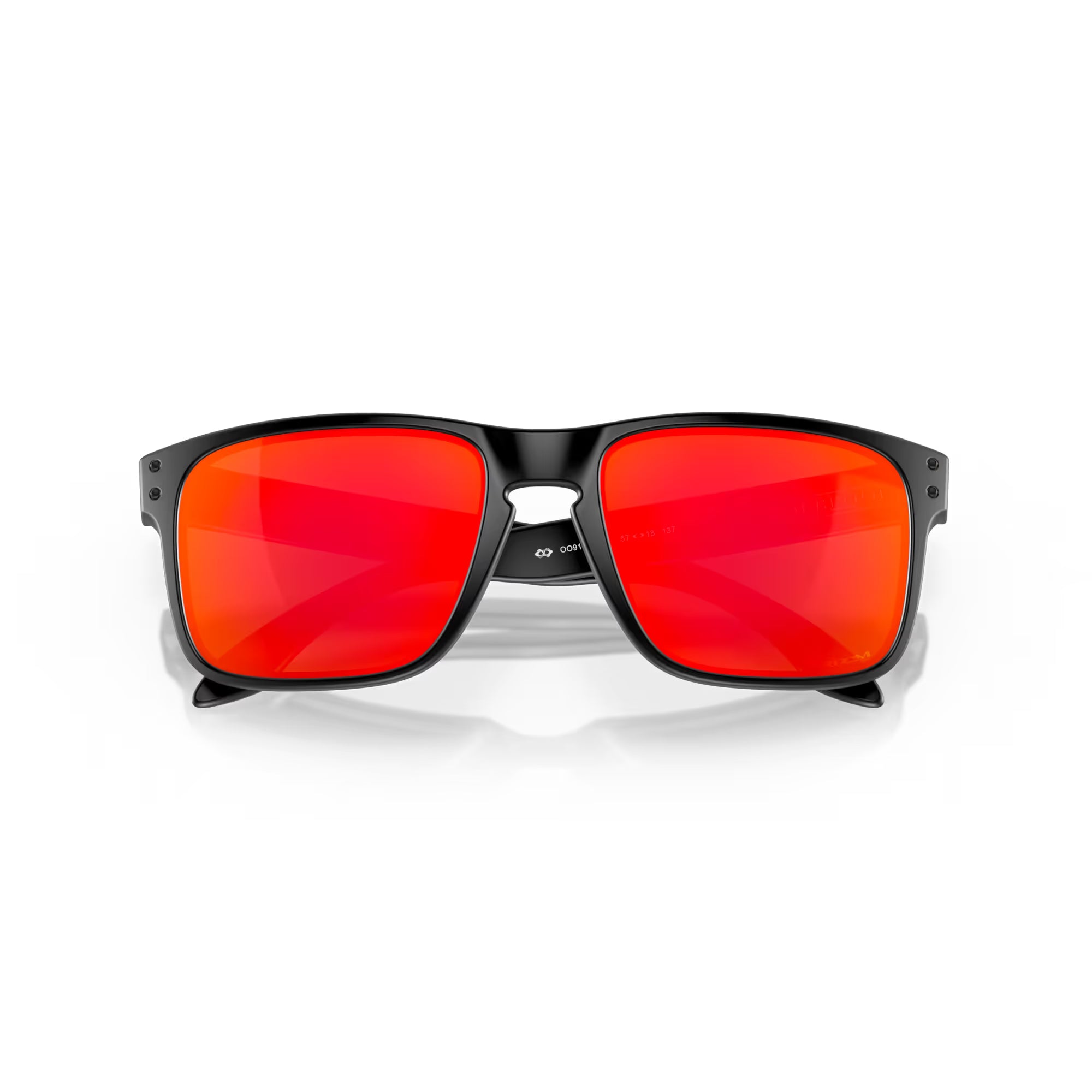 Oakley Holbrook Matte Black Frame with Prizm Ruby Lenses OO9102-E255